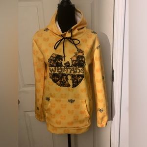 NWOT size Large Wu Tang Clan hoodie, this hoodie must be washed inside out